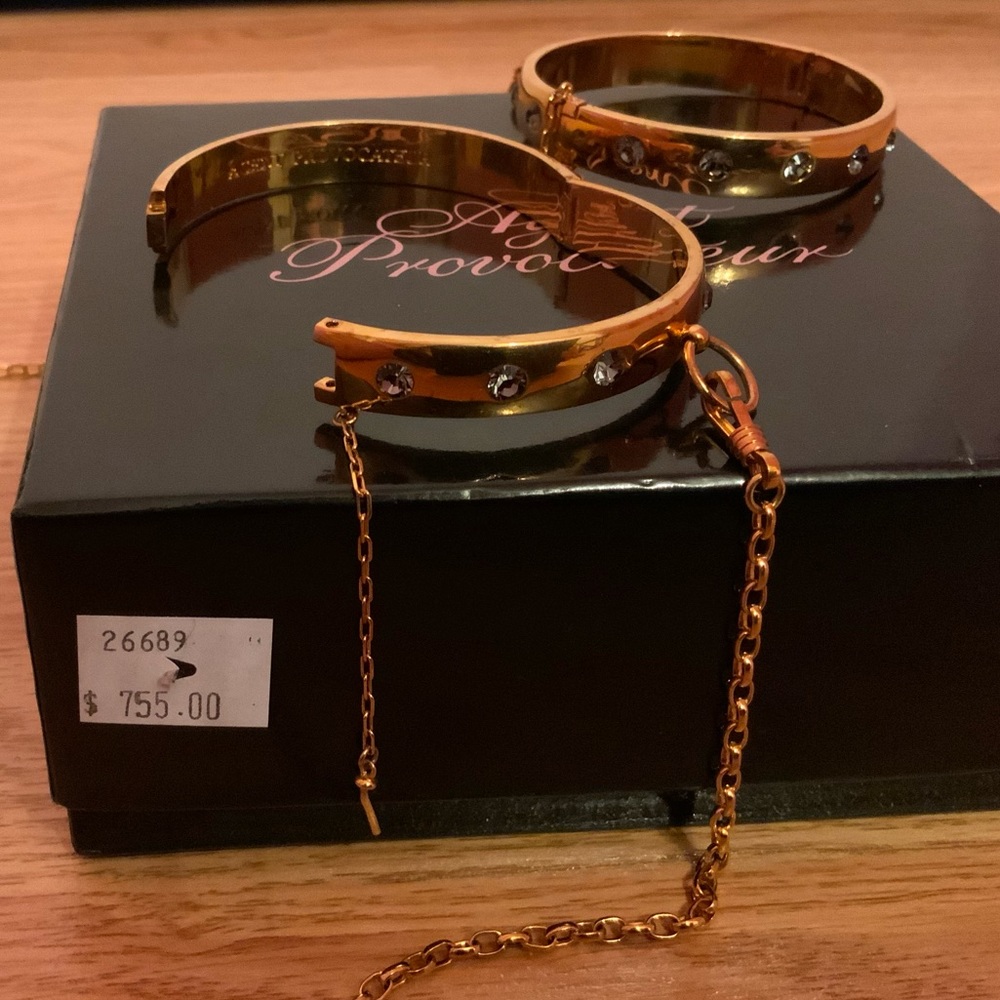 Agent Provocateur Bracelets with Crystal Accents